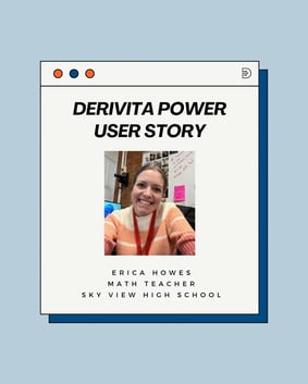 Derivita Teacher Power User Stories